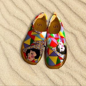 COPY - Rainbow Girl print. Never worn, too narrow for me